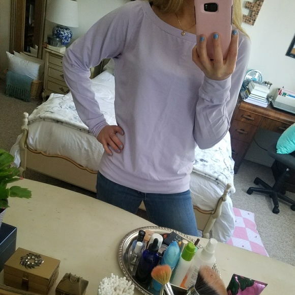 Nike Tops - Nike Lavender Dry Fit Pullover